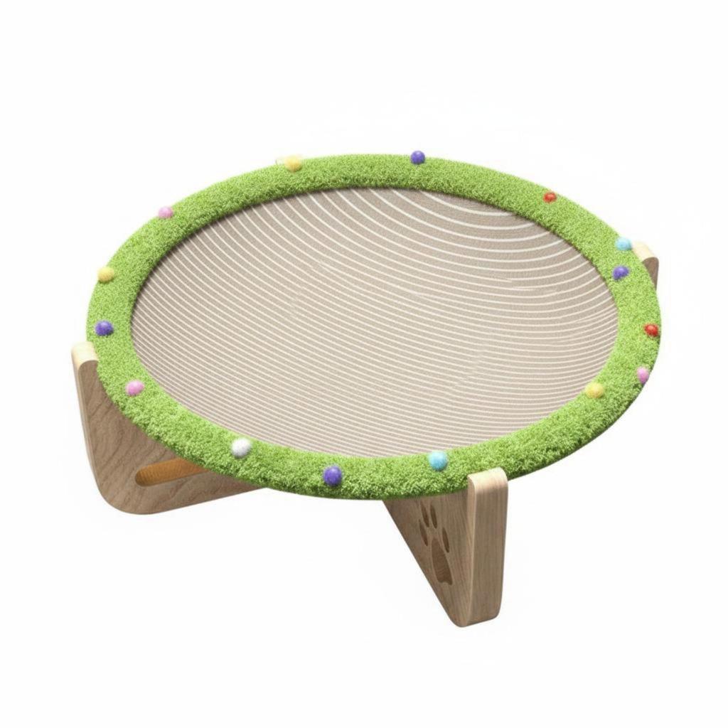 Sisal Cat Scratching Board Breathable Bed Clawsable Pet House Lounger