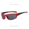 New outdoor sports sunglasses for men and women, fashionable colorful small-frame cycling glasses