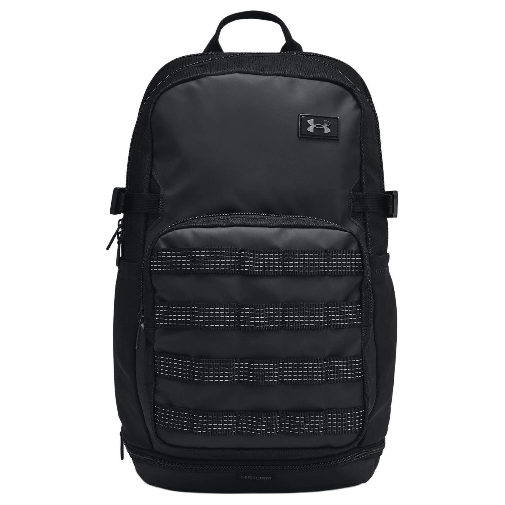 Under Armour Polyester Backpack Regular Men s Black 1372290-003