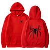 Unisex Printed Hoodie: Retro Streetwear Loose Hip-Hop Sweatshirt, Quirky Punk Style – Perfect Couples' Fashion WY0336