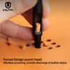 WUTA 10-Piece Hole Punch Set, Round Hole Punching Tools (0.5mm-5mm)