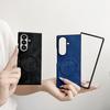 For Samsung Galaxy Z Fold8 Case Stylish Lightning Nappa Texture Magnetic Shockproof Cover For Samsung Galaxy Z Fold 8 Funda