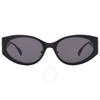 Grey Oval Ladies Sunglasses Ve2263 126187 56