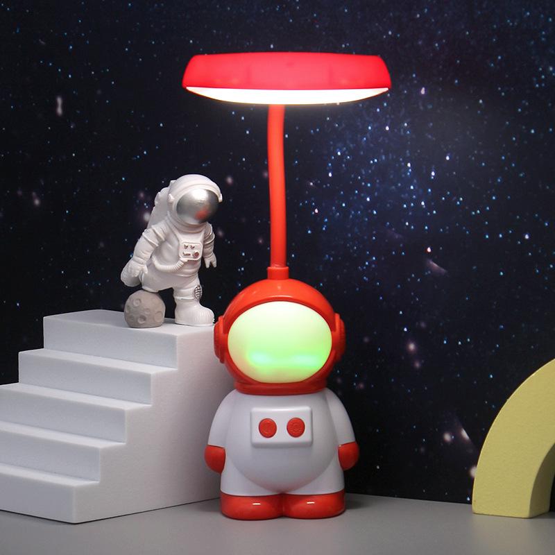 

Creative Desktop Bedroom Astronaut Decoration Led Folding Desk Lamp Usb Charging красный