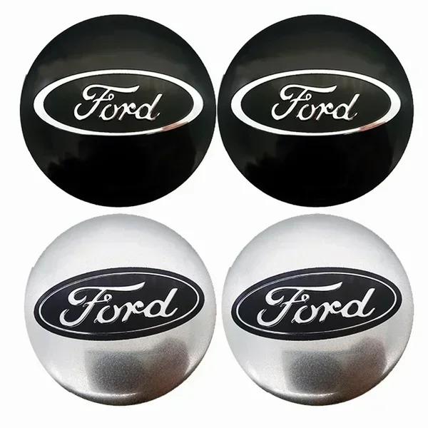 Samolepka na auto 56MM, nálepky na ráfky kol, nálepky na středový náboj pro Ford Kuga Fusion Shelby ST RS Mondeo Focus 2 3 Fiesta Explorer Ed