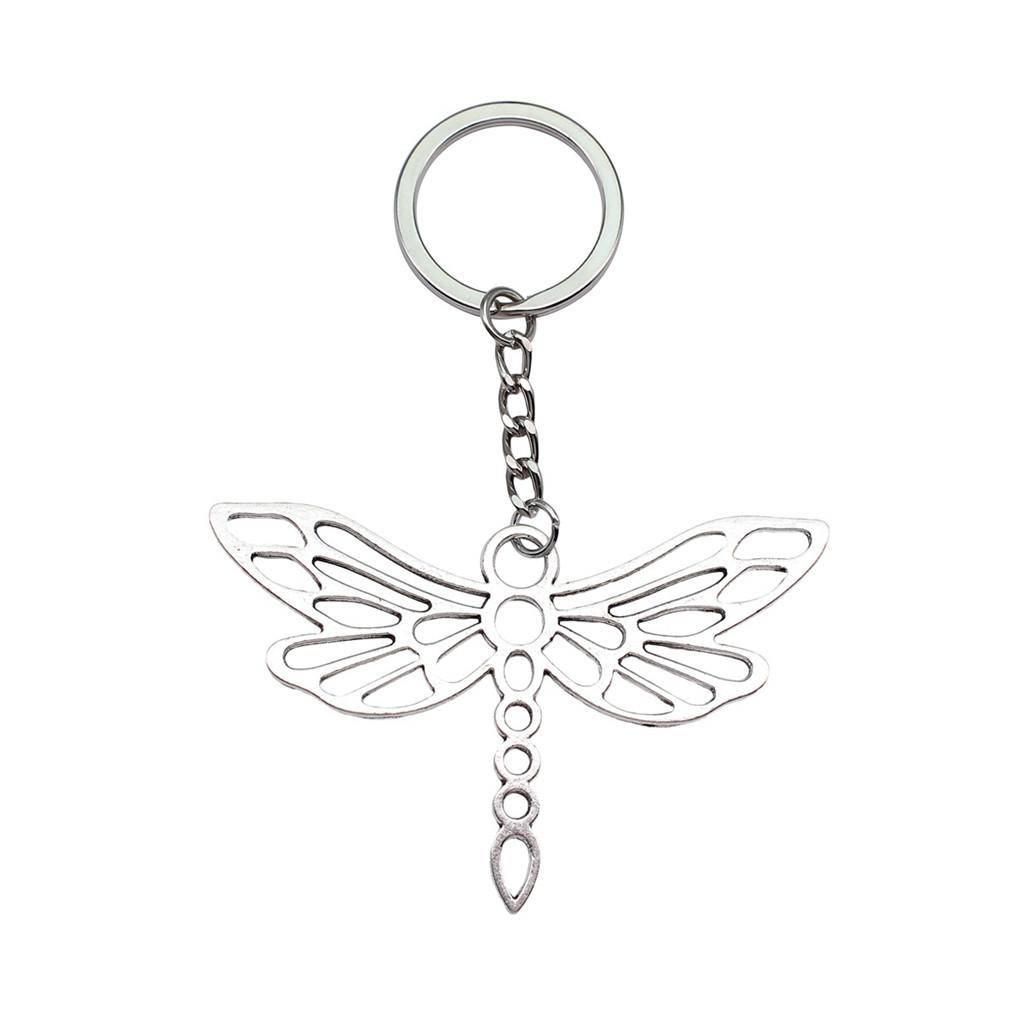 Bee Butterfly Garden Insect Keychain for Friends Hot Sale Modern Bridesmaid Gift Dainty Daily Use Accessory