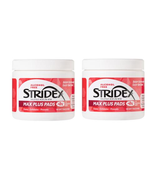 [2PACK] Stridex Max Plus Pads 55 Sheets
