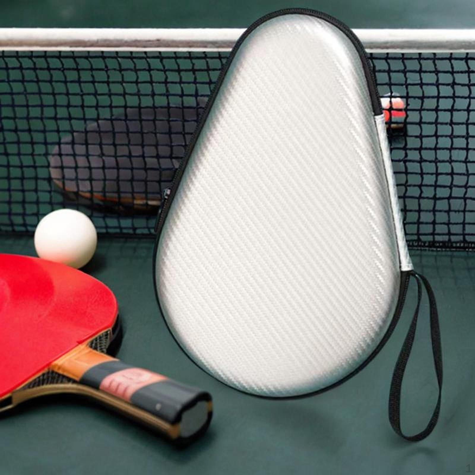 

Чехол для настольной теннисной ракетки Понг Сумка для переноски Хранение Износостойкий Портативный Жесткий Argent