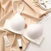 Plus Size Dessous für Frauen Nahtloser Push-Up-BH Sexy dünner Baumwoll-Büstenhalter Bequeme Unterwäsche Weibliche CDE-Cup-Unterwäsche