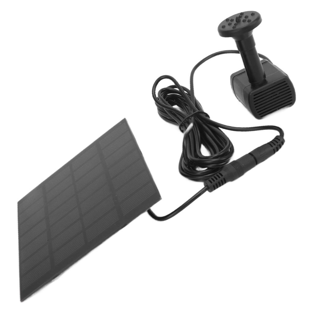 Solarna pompa fontannowa zasilany wodą pływający zraszacz do kąpieli dla ptaków ogród akwarium