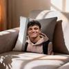 racing regulations LLando Norris Rectangle  Pillow Case Pattern Printed Pillowcase For Living Room Sofa Cushion Cover