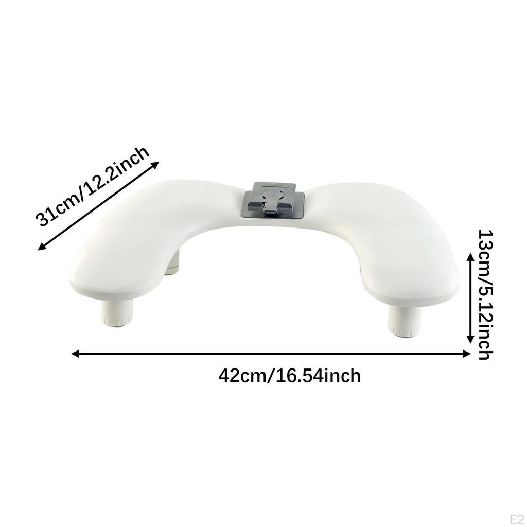 Nail Arm Rest Hand Pillow Holder Soft PU Leather Salon Tools Stylish Supplies U Shaped