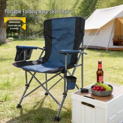 Convenient Folding Sea Dog Outdoor Chair with Comfortable Backrest for Camping and Fishing
