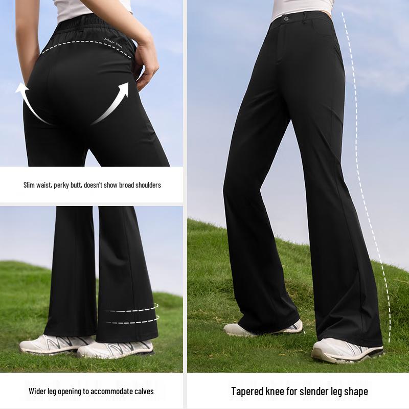 MOLY VIVI Women's Flare Softshell Pants