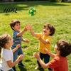 Lightweight Football Bag Portable Soccer Footbag for Kids Soft Juggling Ball Ball Handmade Colorful