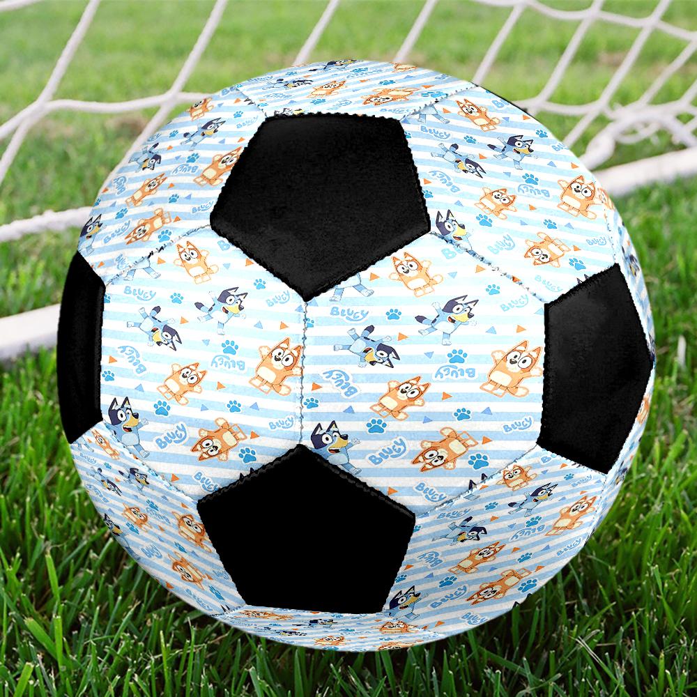 Bluey Theme Size 5 Soccer Ball, Suitable for Both Indoor and Outdoor Matches, a Gift Suitable for Everyone.