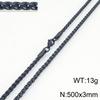 2.5/3mm Wide Stainless Steel Keel Chain Necklace for Women Men Trendy Shiny Gold Color Jewelry Delicate Collar Chain Accessories