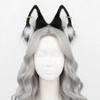 Kunstpelze Wolf/Füchse/Katzen Ohr Stirnband Cosplay Kopfschmuck Felliges Tierohr Stirnband Halloween Cosplay Party Kostüm Geschenk