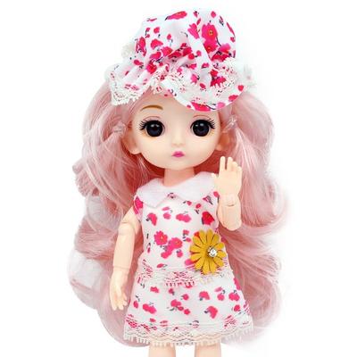 Akarachi Sariel Kugelgelenkpuppe, 16cm, Kirsche