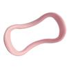 Fitness Yoga Ring Environmentally Friendly PP Fitness Circle Curved Equipment for Workout Pink