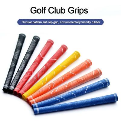 Neue Gummi-Golfschlägergriffe Standard Midsize Mehrere Farben Universeller Griff Verschleißfest Rutschfester Griff Eisen Hölzer