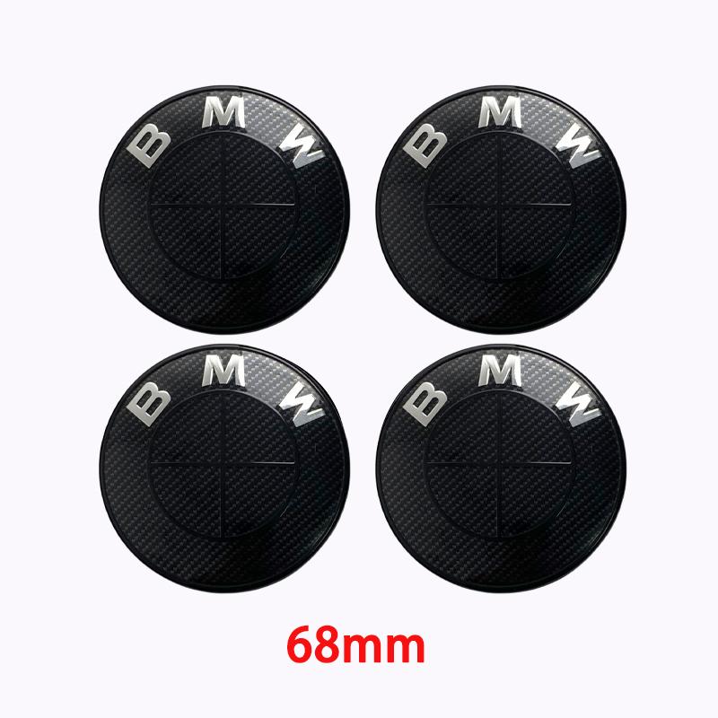 

45mm ABS Logo 74/82mm Hub 56/68mm Car Front Hood Emblem Wheel Hub Caps For BMW M Logo G30 G31 G38 G11 G12 G20 G28 F10 F48 F49