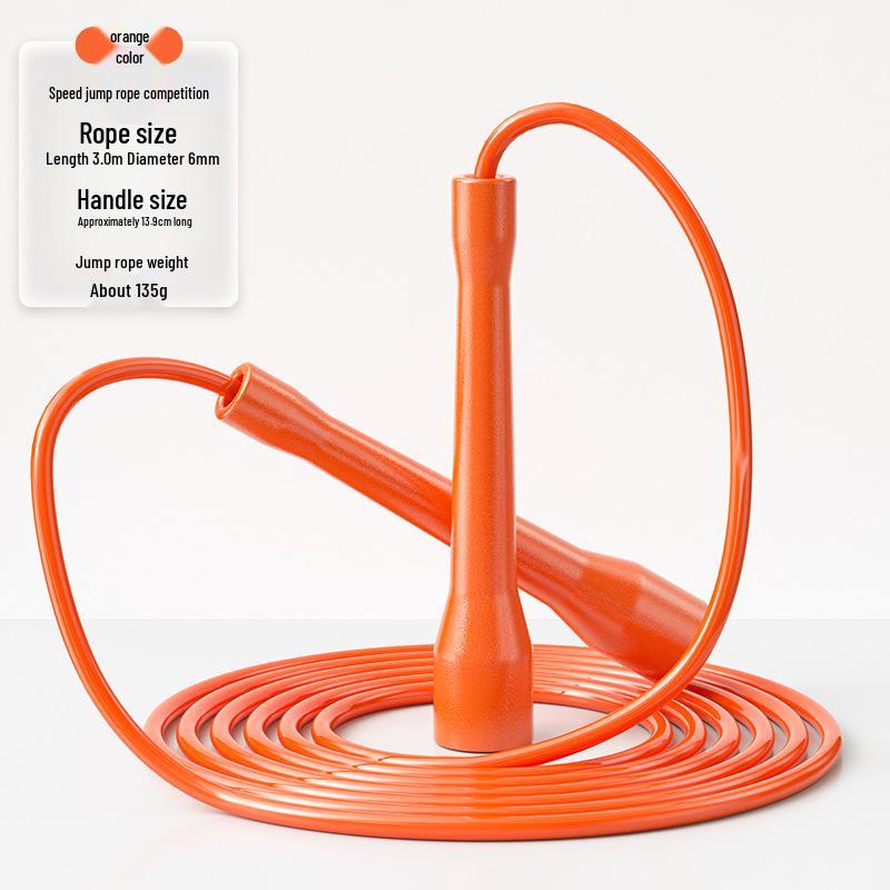 Schnelles PVC-Springseil für Kinder und Jugendliche - Ideal für Schulsport, Prüfungstraining und professionelles Boxen