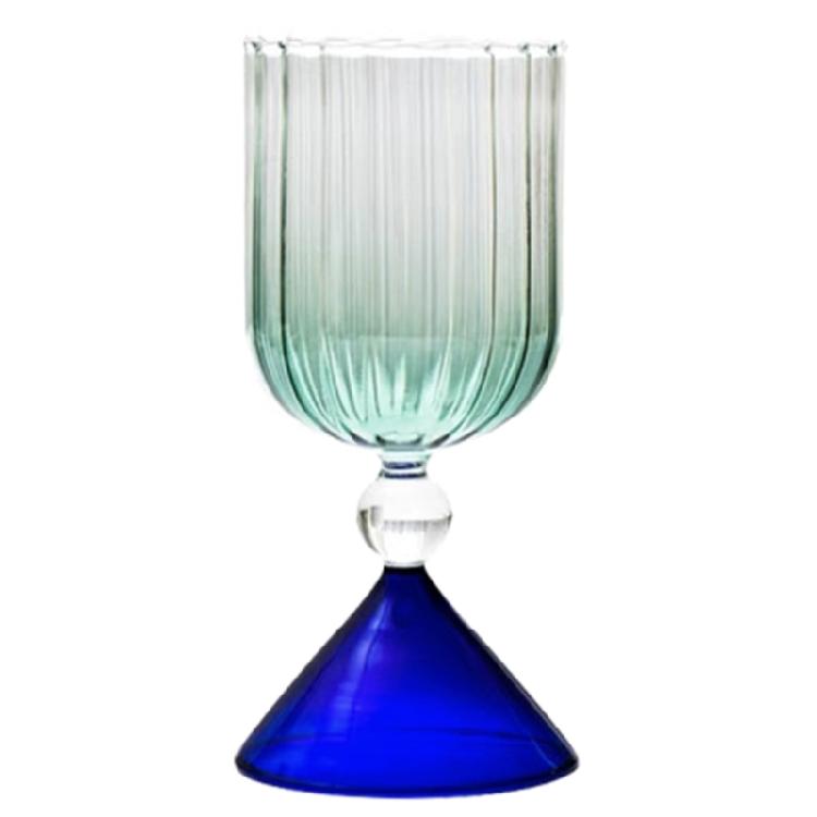 Küchenglaswaren Bunte Cocktailgläser Kreatives Weinglas Einzigartiges Blumenglas