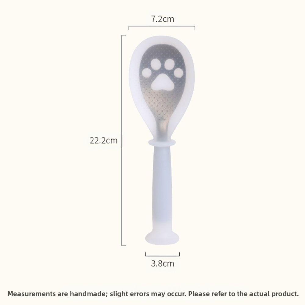 Standing Non-stick Rice Spoon Silicone Canteen Serving spoon Rice Spoon  Kitchen Accessories