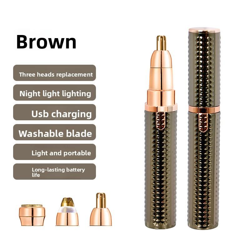 Electric Hair Remover Unisex Shaver Underarm Hair Leg Hair Private Parts Hair Remover Nose Hair Trimmer