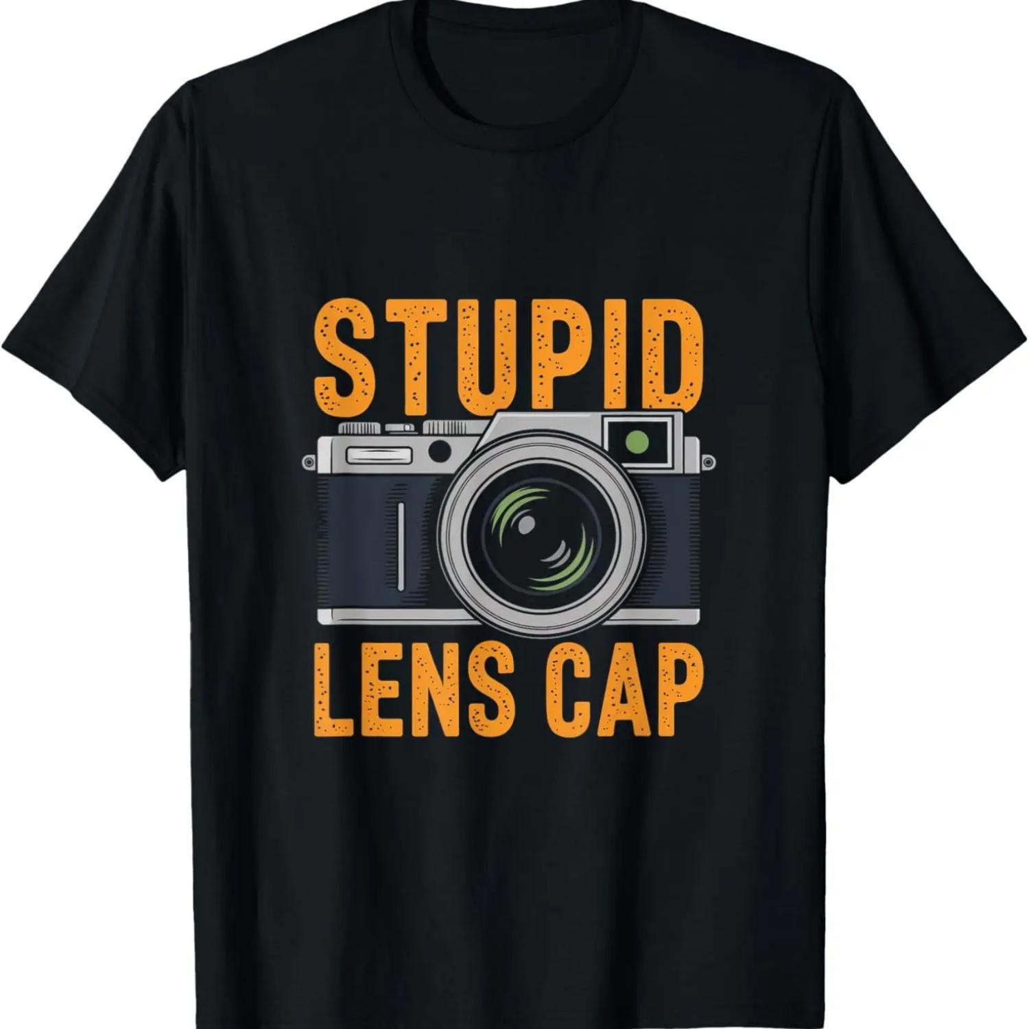 Photographer T-Shirt Focus Is All You Need Funny Camera Gift T-Shirt S