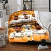 Mbappé Personalized Text Blanket Throw Customizable Blanket Warmthful Decor Versatile for Couch Chair Living Room Home Decor Four Seasons Multipurpose