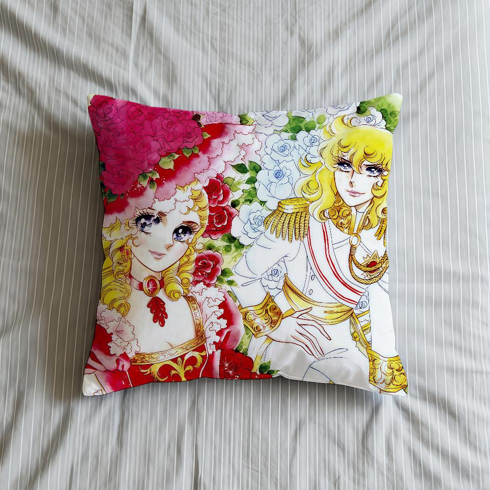 Cushion Cover L-Lady Soft V-Versailles Case Sofa Living O-Oscar Room R-Rose Home Comfortable Office Decor Protective Pillow