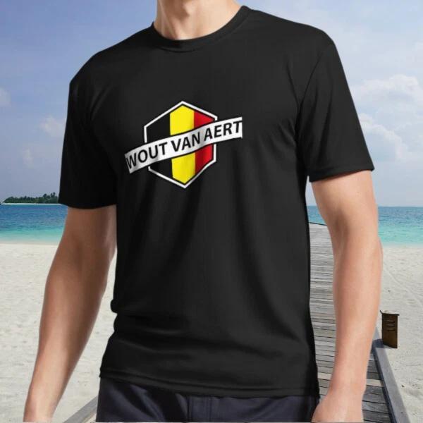 New Shirt Wout van Aert - Active Logo T-Shirt Funny Size S - 5XL 4XL