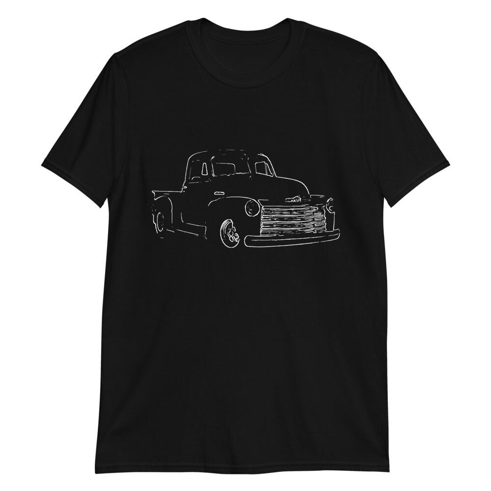 1951 Chevy 3100 Antique Truck Art Gift Short-Sleeve Unisex T-Shirt XXXL