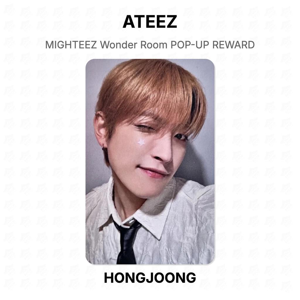 ATEEZ MIGHTEEZ Wonder Room POP-UP REWARD Official Photocard