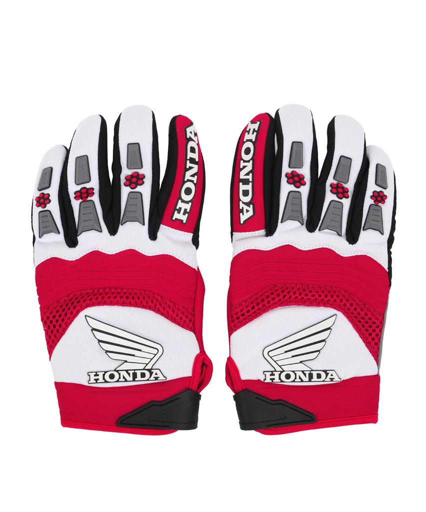 PHYPS MOTORCYCLE Velcro Motorcycle Gloves Red