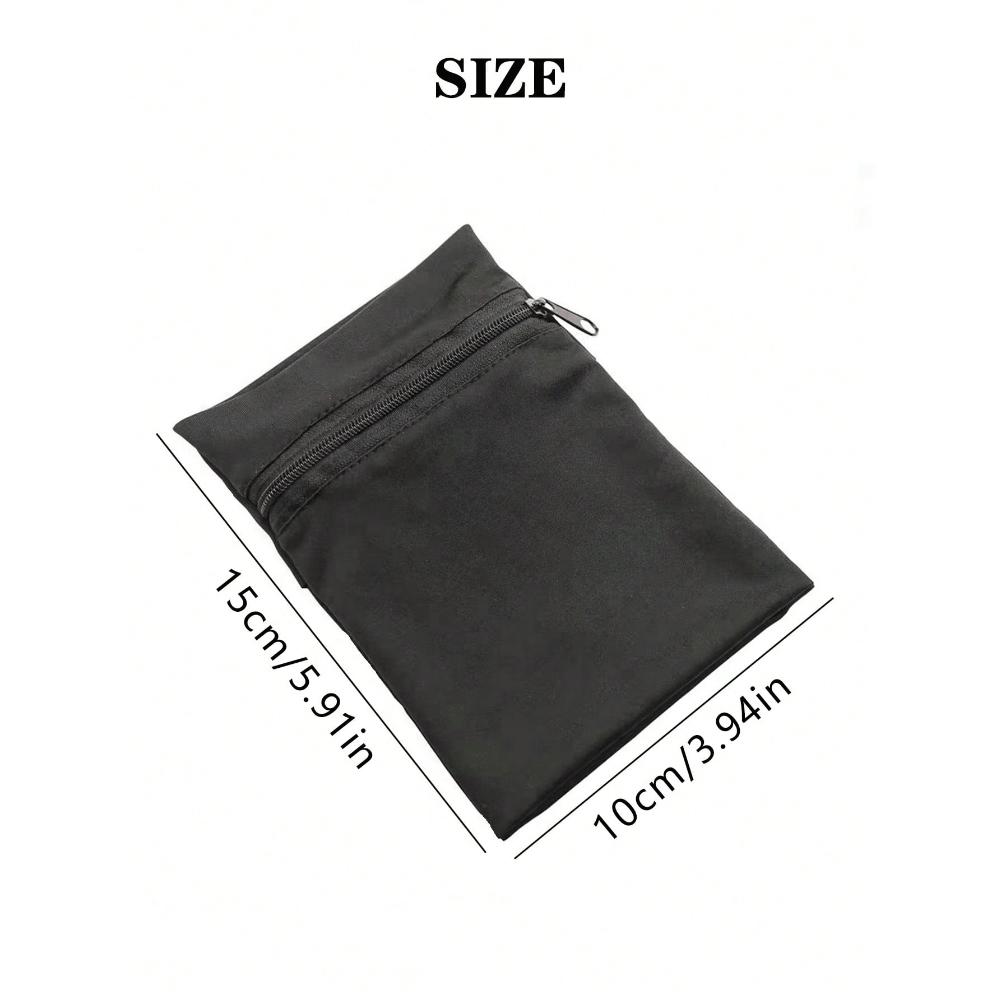 1pc Outdoor Sports Wrist Bag For Men And Women Cycling Fitness Arm Bag Elastic Comfortable Running Wristband Storage Bag For Travel Storage Bag