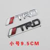 TRD Metal Labeling, Car Modification Car Logo 3D Three-dimensional Car Logo Sticker Body Sticker, Metal Label