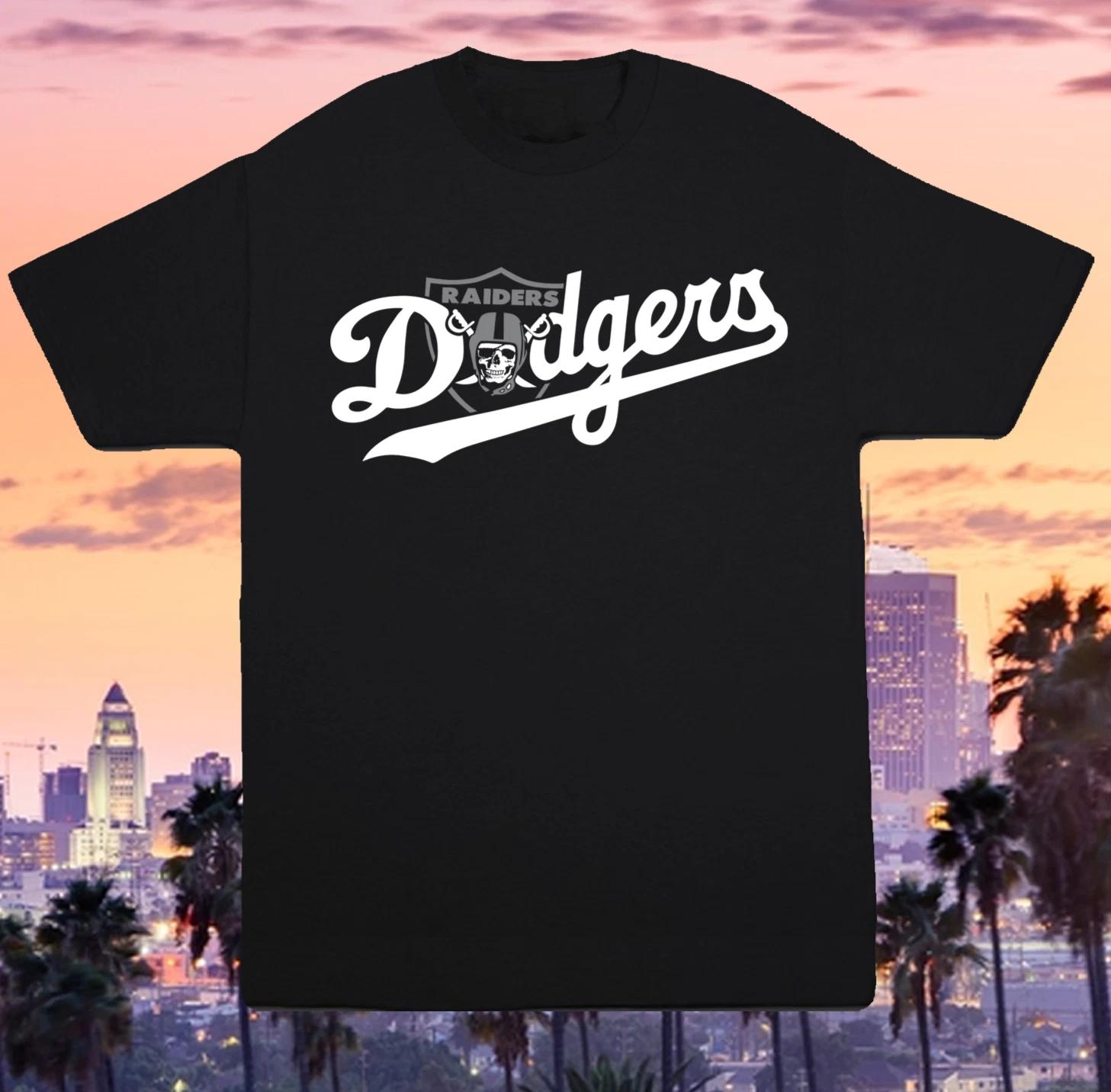 Las Vegas Raiders T-Shirt Football Oakland Los Angeles Raider Nation Dodgers LA S