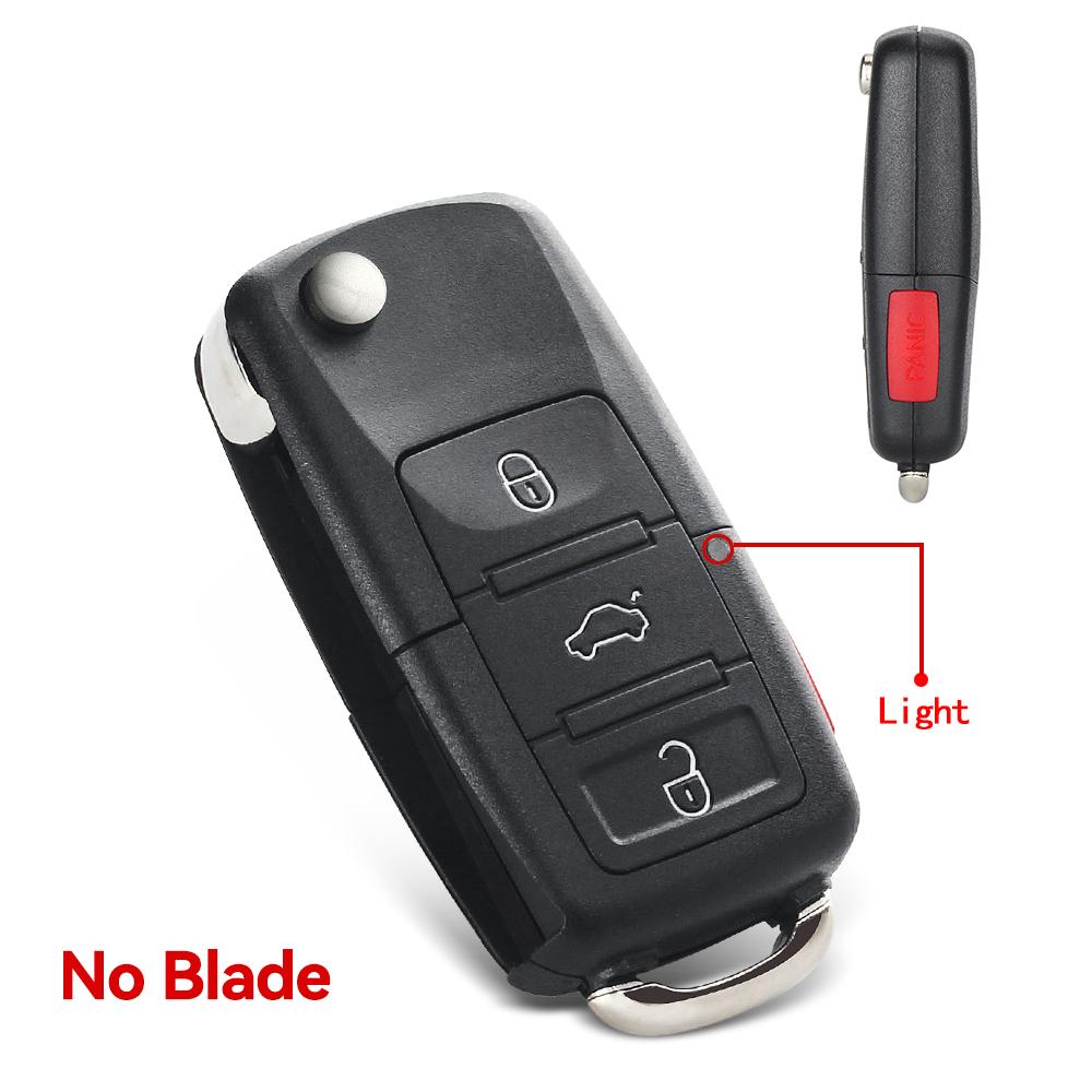 S 2/3/4 Buttons Remote Key Shell For Skoda Octavia Vw Volkswagen Golf Mk6 Tiguan Polo Passat Cc Seat Replacement Case