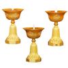 Serenes LED Butter Lamp for Buddhist Practice, Faux Flame, USB Chargeable for Home and Temple Use