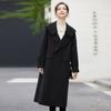 Double-sided wool coat women's autumn and winter new plus long knee fashion jacket