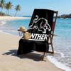 Panthers Fashion Beach Towel: Ideal for Summer Adventures Soft, absorbent and quick drying suitable for swimming and bathing