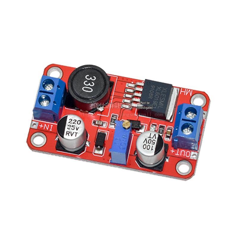 XL6019 Adjustable DC-DC Boost Module: 4A Power, 5V to 12V/12V to 24V Output.