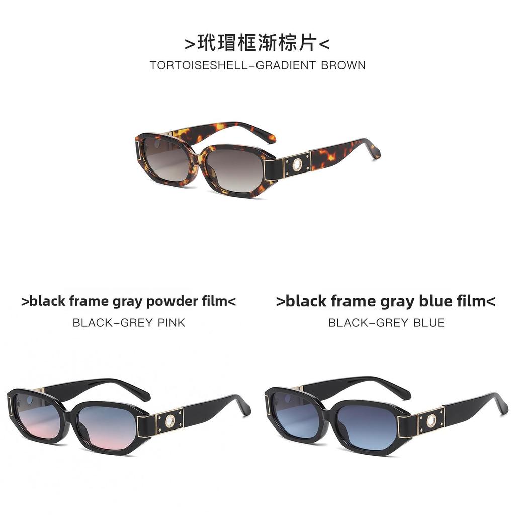 Geometric Style Eyewear With Pc Lenses For Fashionable Streetwear And Travel