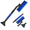 New Multifunctional Snow Shovel Windscreen Shovel Scraper Cleaning Long Windscreen Microfibre Soft Tools Car Handle Brush E8G0