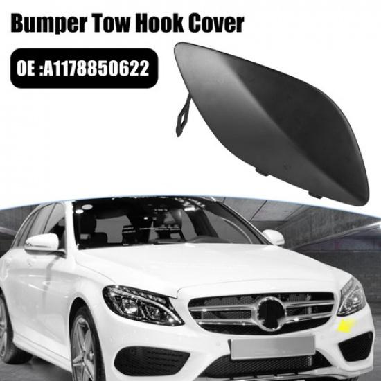 Front Bumper Tow Hook Cover A1178850622 for Mercedes-Benz CLA 45 14-16 Black