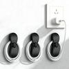 Wall Mount Cord Cable Organizer Silicone Cable Clips Practical Plug Organizer  Mobile Charger