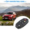 5 Buttons Flip Folding Key Fob Case Protector Car Remote Key Cover Holder Black for Volvo S60 S80 V70 XC70 XC90